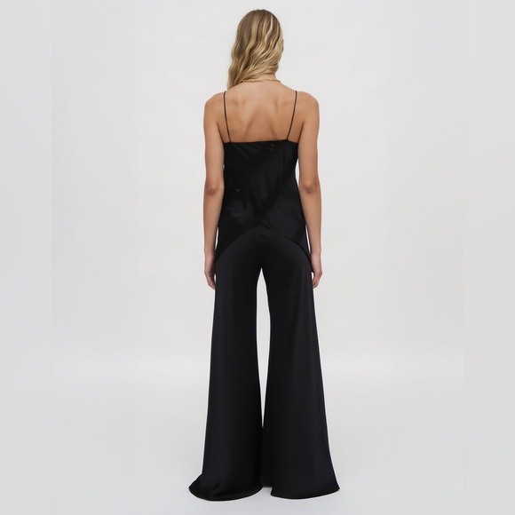 PETER COHEN Bias 4-Ply Wide-Leg Silk Pant High Rise Small $950 Excellent Cond. - Picture 5 of 14
